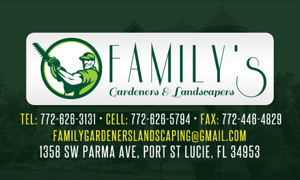 Family's Gardeners & Landscapers