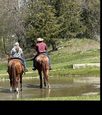 Sweetheart ride... unplugged at the ranch.