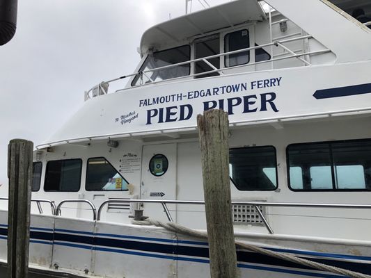 Pied Piper Falmouth Edgartown Ferry