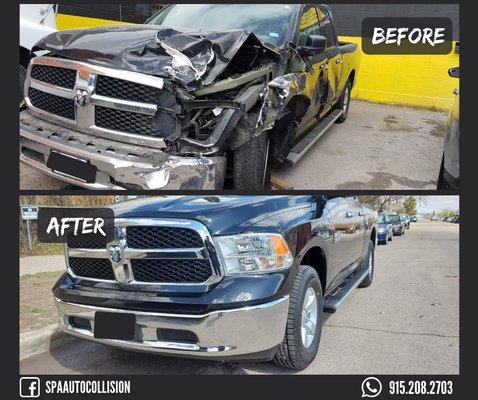 Auto collision repairs like new!