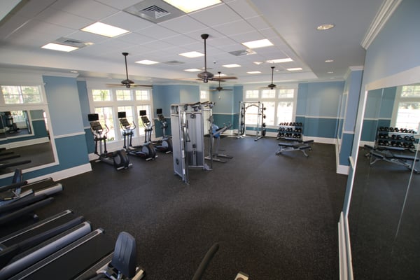 Fully equipped fitness center