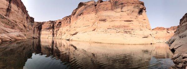 Sittin in the kayak enjoying the panoramic view