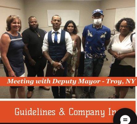 Guidelines&company Inc introduced to the community and deputy of Troy