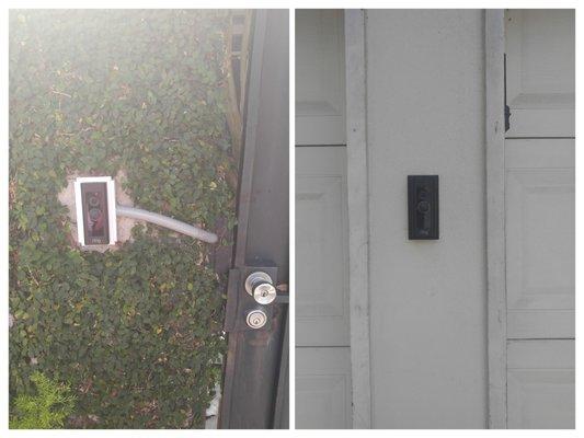 Custom Ring Doorbell Install