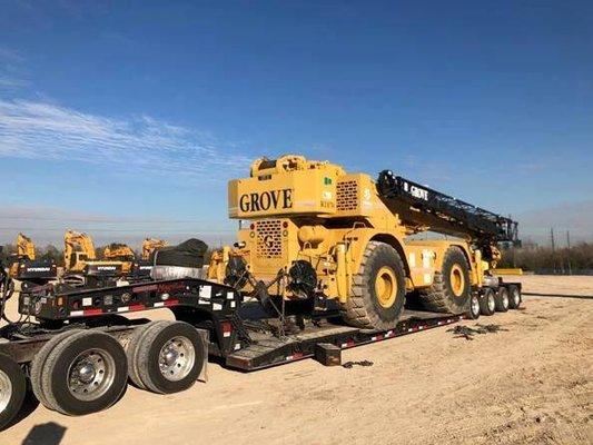 Heavy Equipment Shipping