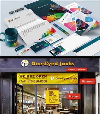 Digital color printing services. business cards, posters, wall graphics, event signage, retail graphics, marketing collateral, vehicle wraps