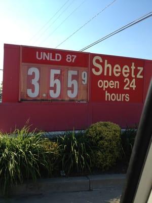 Gas is overpriced