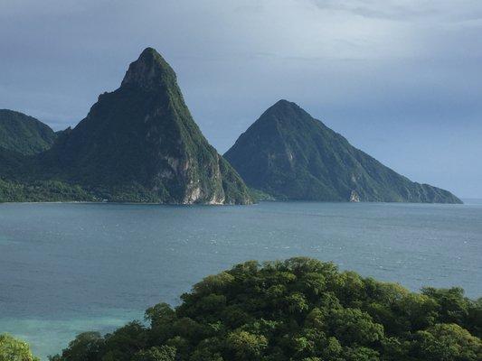 The Pitons, St Lucia