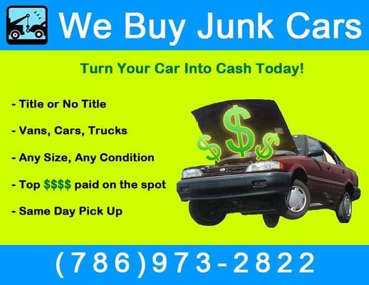 We Buy Junk Cars