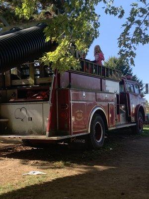 Fire truck slide