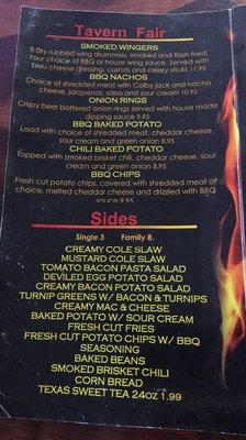 Menu section 1