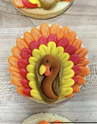 We got these turkey cookies for Thanksgiving and the kids adored them! Clever, creative, and delicious!