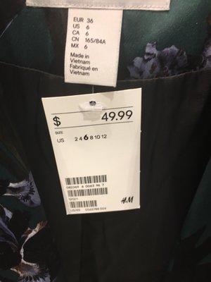 Outlet prices?