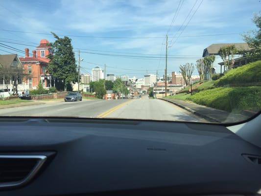 View of downtown Montgomery from BB