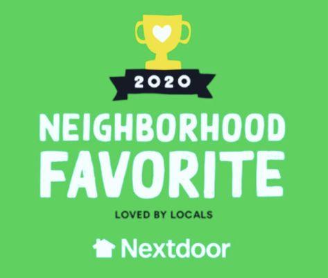 Voted #1 on Nextdoor