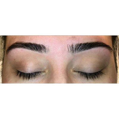 Eyebrow threading