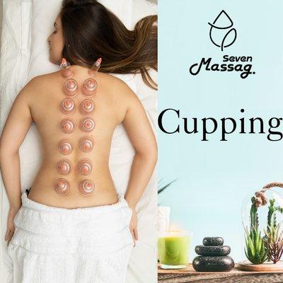 Hello everyone, 7 MASSAGE offer Cupping Therapy now!