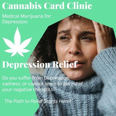 Depression and Medical Marijuana www.cannabiscardorlando.com