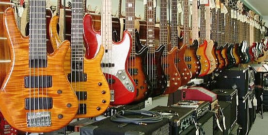 Excellent selection of new and used electric bass guitars!