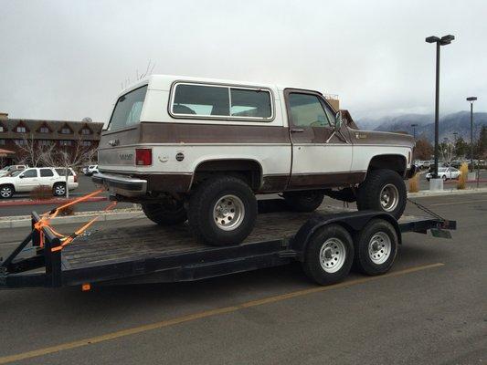 Blown engine, Blown Transmission, right out of the junkyard 2014.