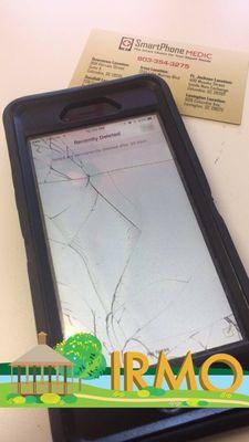 Cracked your iPhone screen?  We can fix it for you.