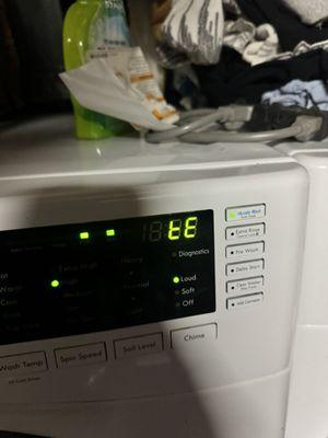 Washer error code.