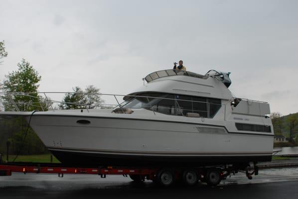 The Boat my husband and I bought because the great help we got from Houston Credit Coach