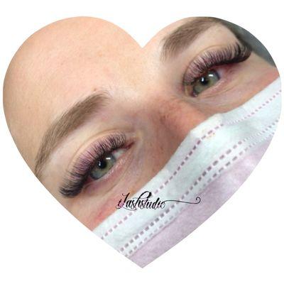 Eyelashes extensions