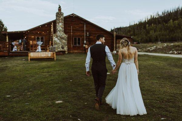 bohemian wedding hair by Terra