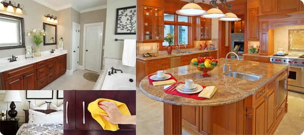 We will make your home spotless! :)