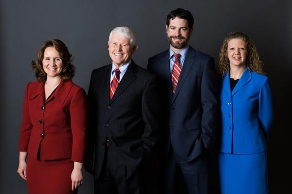 From Left to Right: April Linscott, Bruce Owens, Jeffrey Owens, Regina McCrea