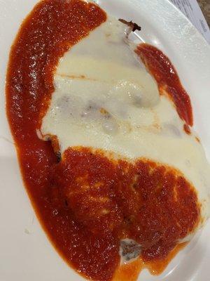 Classic chicken Parmesan