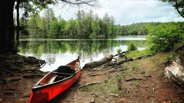 Paddling in the Adirondack Wilderness