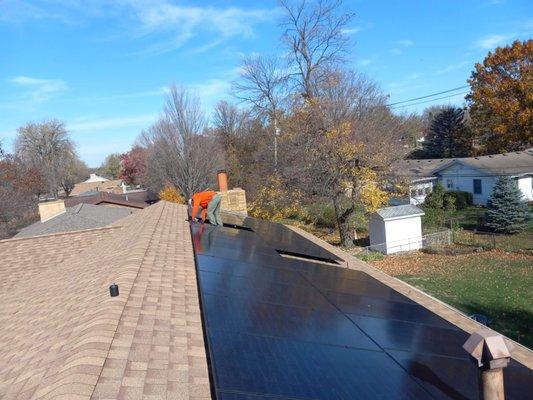 Another beautiful home getting solar!