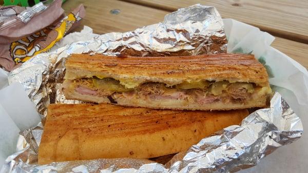 Cuban sandwich, non-traditional, but delicious!