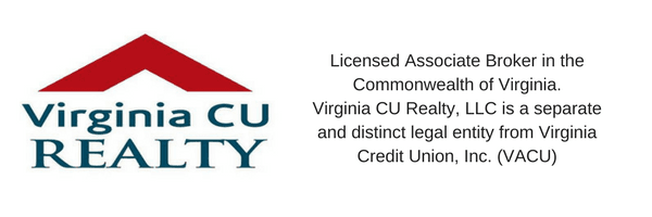 Licensed in the Commonwealth of Virginia
 Virginia CU Realty