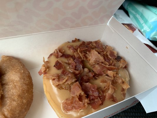 Maple Bacon donut of the day Tuesday