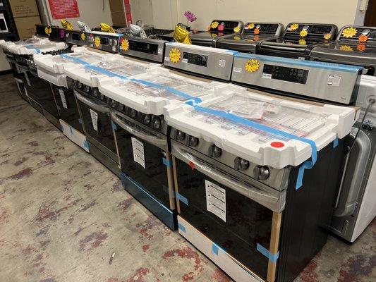 30'' Width Gas Range Ovens