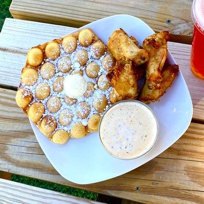 Wings and Waffle Combo