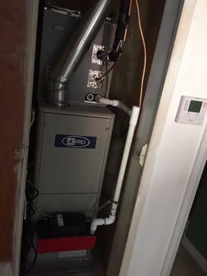 NEW AC PRO FURNACE INSTALLATION