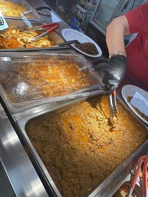 Ropa Vieja, Chicken or Pork in sauce