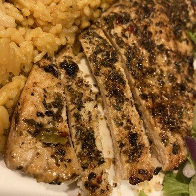 Tuscan farmhouse spice blend on chicken