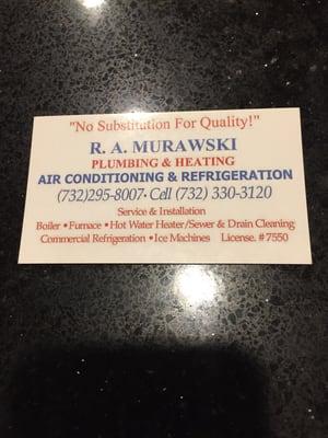 Murawski Plumbing & Heatng Ar Cndtnng & Rfrgrtn Sr