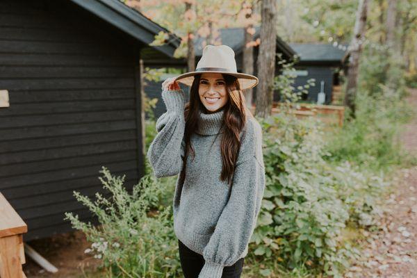 Kelsey at Cuyuna Cove cabins