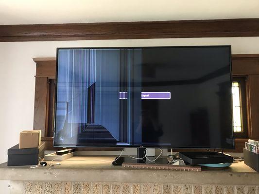 Broken Television