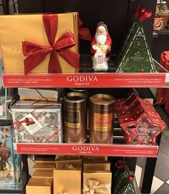 Godiva gourmet chocolate.