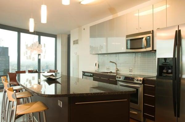 Modern Kitchen with huge island