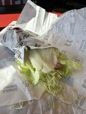 Vito Lettuce wrapped