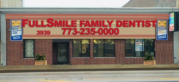 Front view of our dental practice