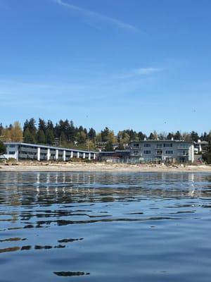 A view of most of the buildings